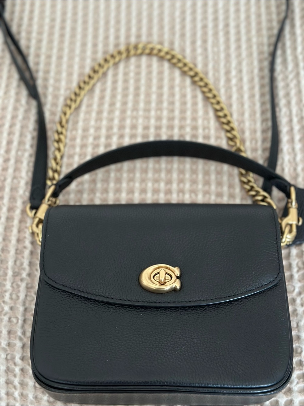 Coach handbag pebbled leather - Picture 13 of 14